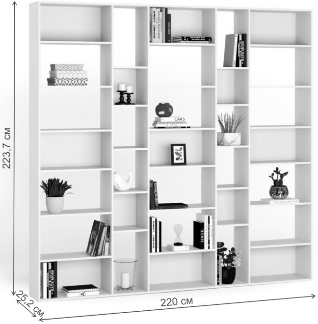 Стеллаж Алстар-18 МХ вишня