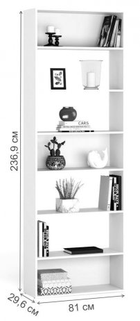 Стеллаж Алстар-21 МХ вишня