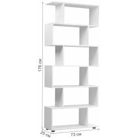 Стеллаж Brabix Scandi SH-008