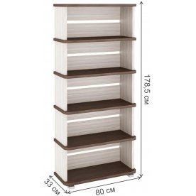 Стеллаж Домино СБ-25/5 ШК-Ч