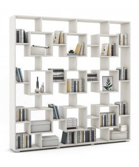 Стеллаж Квадро-1 белый