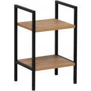 дуб крафт золотой / черный