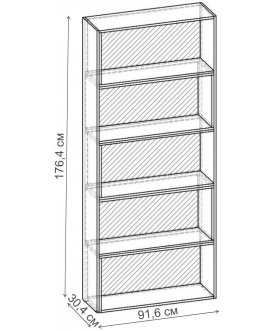Стеллаж Норд-10.02 СТ.137.916-00