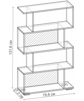 Стеллаж Норд-3.04 СТ.071.798-00