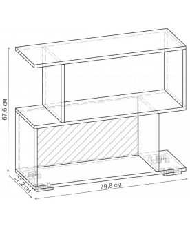 Стеллаж Норд-3.06 СТ.073.798-00