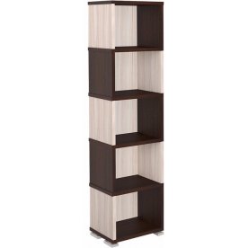 Стеллаж СБ-15-5 венге / карамель