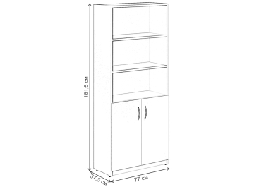 Стеллаж Simple SR-5W.5