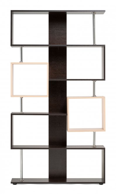 Стеллаж СТ-2 венге / беленый дуб