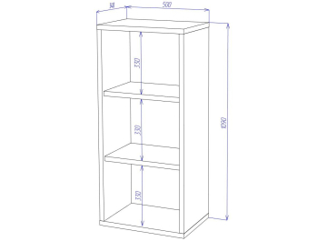 Стеллаж СУ ш1в1 Н