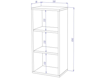 Стеллаж СУ ш1в1 В