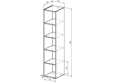 Стеллаж Прайм-51