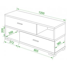 ТВ-тумба СБ-40/2