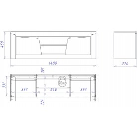 ТВ-тумба Гарда