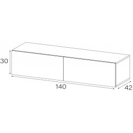ТВ-тумба Айден ТБН06-1400