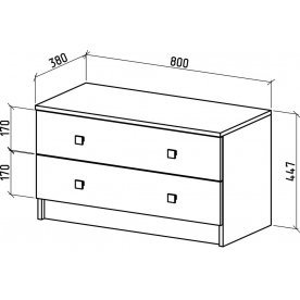 ТВ-тумба Бостон-2