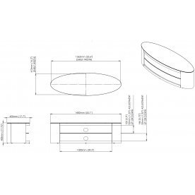 ТВ-тумба Buckingham FS1400BUCB