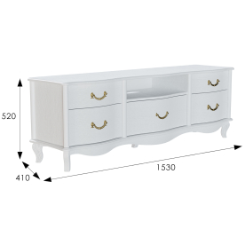 ТВ-тумба Джульетта-2