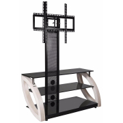 черный лаковый / белый