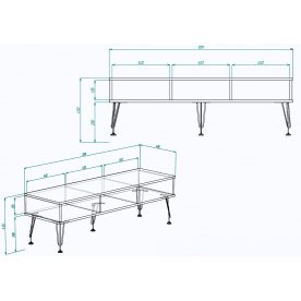 ТВ-тумба МегаKraft 010