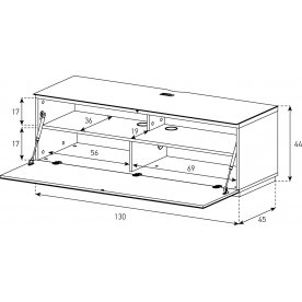 ТВ-тумба ST 130F