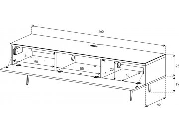 ТВ-тумба ST 360F