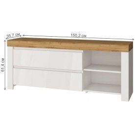 ТВ-тумба Taurus RTV 2S2N