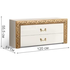 ТВ-тумба Тиффани Премиум ТФТ-3П