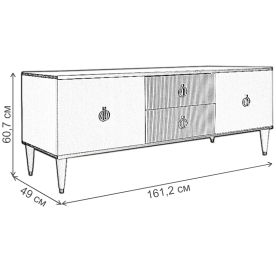ТВ-тумба Rimini Solo
