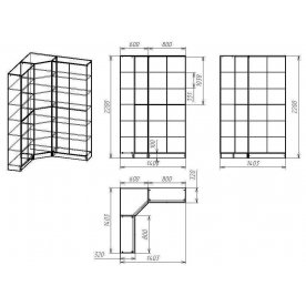 Витрина Мебелайн-15