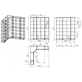 Витрина Мебелайн-16