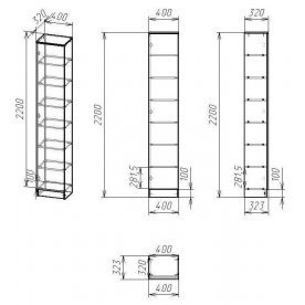 Витрина Мебелайн-1