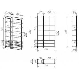 Витрина Мебелайн-36