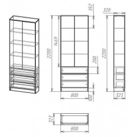 Витрина Мебелайн-51