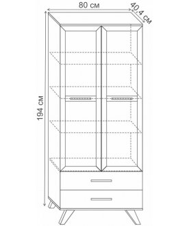 Витрина Лаэль Сканди 80