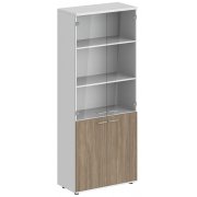 белый / дуб темный