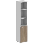 белый / дуб темный