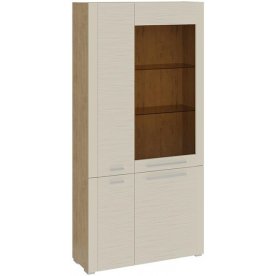 Витрина Николь ТД-296.07.37 бунратти / фон бежевый