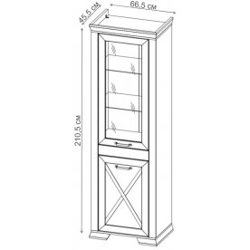 Витрина Марсель REG1W1DP