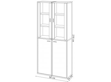 Витрина СУ ш2в2+2ФС+2ФГ К