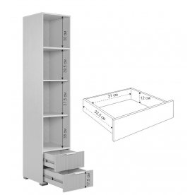 Витрина Зефир 107.03