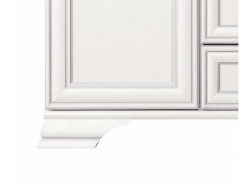 Комод Kentaki (Кентаки) S320-KOM2D4S белый