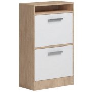 дуб сонома / белый