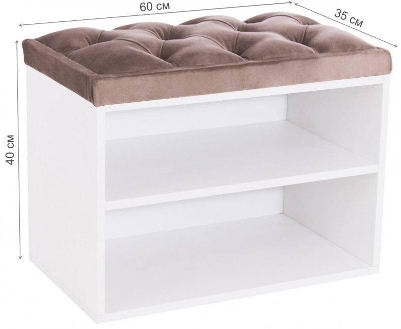 Обувница HD 600 белая / bella 11