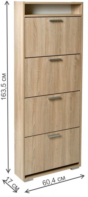 Обувница УК-4 / дуб сонома