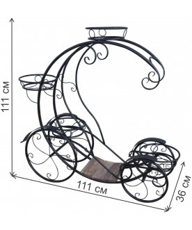 Цветочница Кабриолет