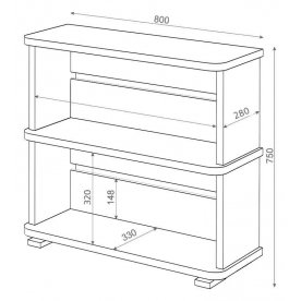 Стеллаж СБ-25/2