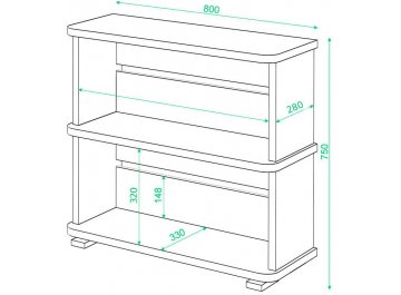 Стеллаж СБ-25/2