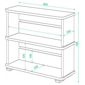 Стеллаж СБ-25/2