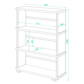 Стеллаж СБ-25/3