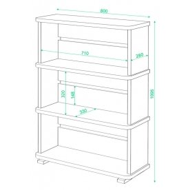 Стеллаж СБ-25/3